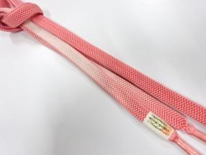 未使用品　正絹　手組帯締め